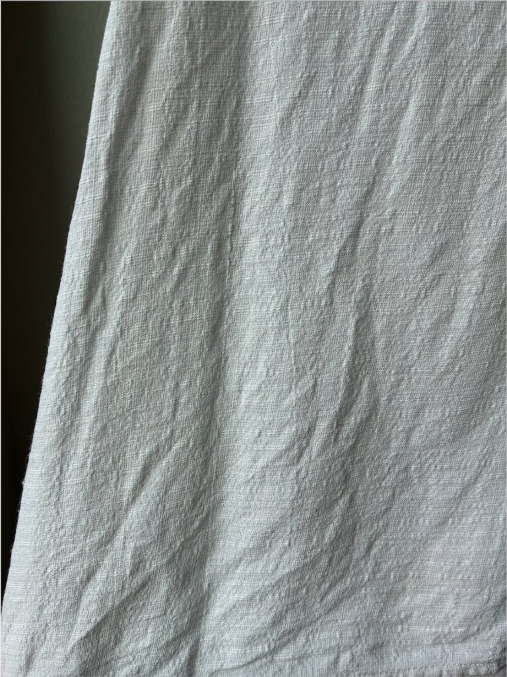 Eileen Fisher Petite White Linen-Blend Woven Sleeveless Shell - Size LP - Picture 5 of 8